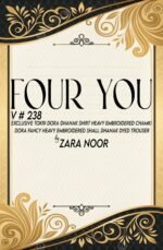 FOUR YOU BY ZARA NOOR VOL 238 - Image 8